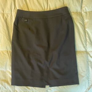 Calvin Klein Classic Black Pencil Skirt